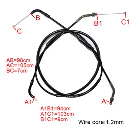 AHL Throttle Cable Suzuki DR250 Djebel 250 1996 – 2007