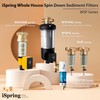 iSpring WSP-50 Reusable Whole House Spin Down Sediment Water Filter,