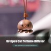 Veecent Octopus Car Air Freshener - Solid Wood Car Diffuser