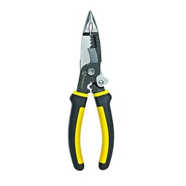 Southwire 58993940 S5N1 5-in-1 Long Nose Multi-Tool Pliers; Black/Yellow