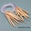 Coopay Circular Knitting Needles Set, Long 80cm 32 inch Lightweight