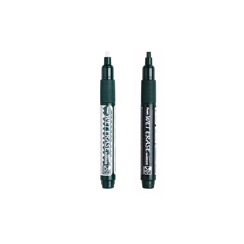Pentel SMW26 Wet Erase Chalk Marker Pen - 1.5-4mm Chisel