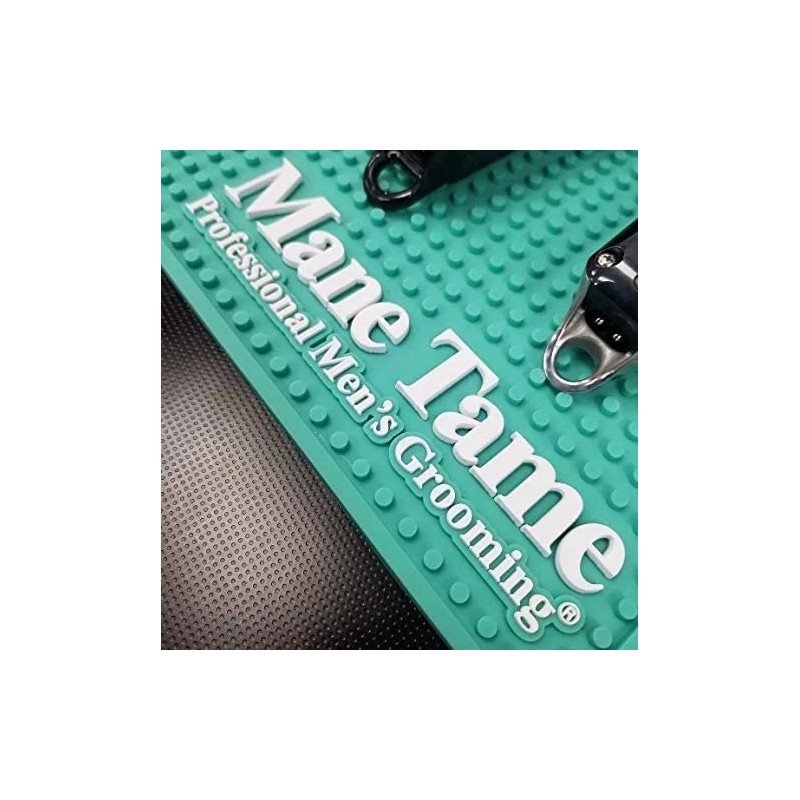 MANE TAME VE Tapete Para Barbero Grande Mane Tame Verde