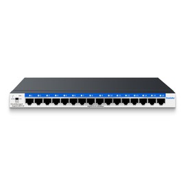Goalake Managed Network Switches 16 Port Gigabit Ethernet LAN Switch, Cloud Management Plug and Play, Metal Housing, Quiet Operation