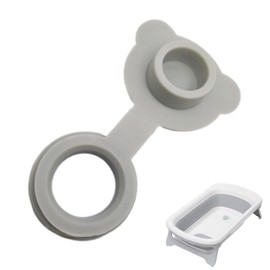 COLDDD Bathtub Stoppers, Silicone Bathtub Stopper, Fits Most Baby Bathtubs, 5 Sizes of Baby Bath tub Plugs (1.2'' I.D.)