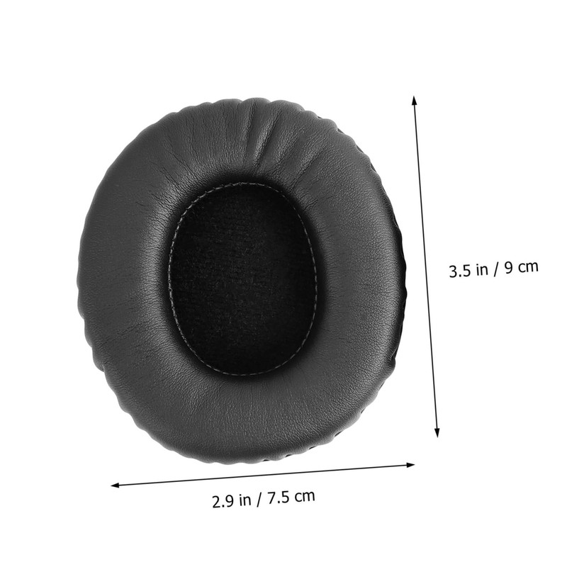KONTONTY 7506 Headset Soft Comfortable Noise Isolating Replacement Cushions Leather
