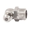 uxcell Metal 9.6mm 3/8" Male Thread 90 Degree Angle Grease