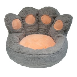 Domiqut Cat Paw Cushion,Folding Sofa Bed,Portable for Living Room,Convertible Sleeper Couch,Single Size,Grey1