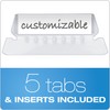 Pendaflex Portable Desktop File, Side Handles, Hanging File Folders, Tabs