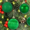Small Size 28ct shatterproof Christmas Ball Ornaments in 4 Classic