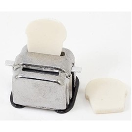 International Miniatures by Classics Dollhouse Miniature Toaster with Toast