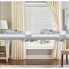 AYSUM Curtain Pole Brackets, 6Pcs Adjustable Curtain Rod Brackets for