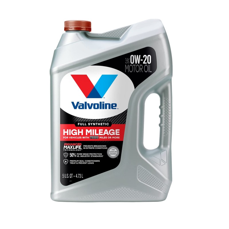Valvoline™ Full Synthetic High Mileage with MaxLife™ Technology SAE 0W-20
