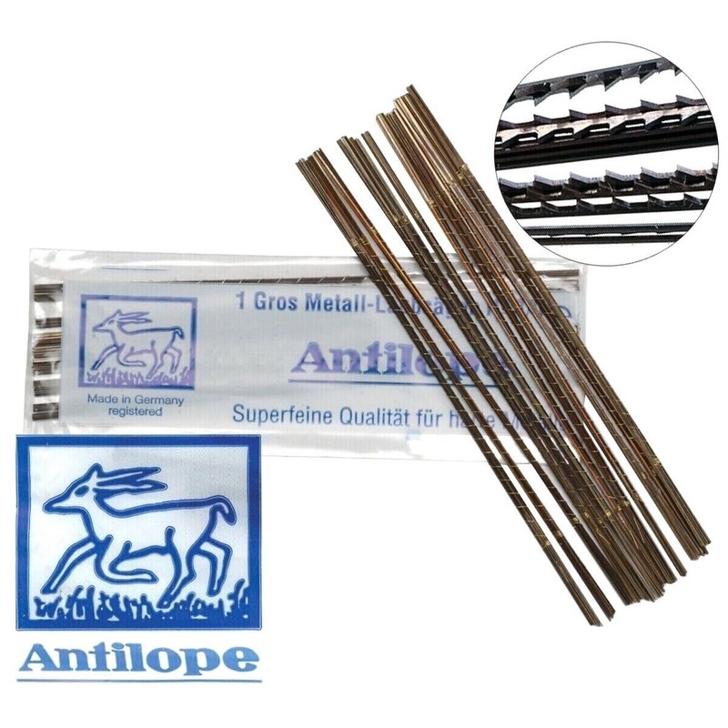 Antilope Jewelers Saw Blades #7/0 Blue Jewelry Making Made in