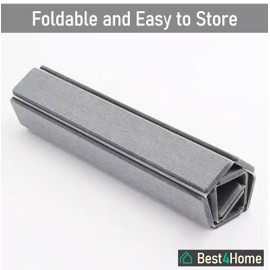 BEST4HOME Stone Dish Drying Mat - Grey Stone Drying Mat for Kitchen Counter - 12x16 Inch Stone Drying Mat - High-Quality Diatomaceous Earth Dish Drying Mat - Instant Dry Sink Caddy - Stone Soap Tray