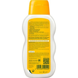 WELEDA Organic Baby Calendula Sleep Well Bath - Gentle Natural Cosmetics Care Bath for Evening Relaxation for Babies (1 x 200 ml)