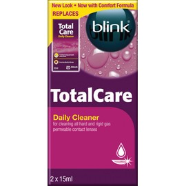Total Care Care Products-Gas Permeable & Hard Lens Daily Cleaner 30ml