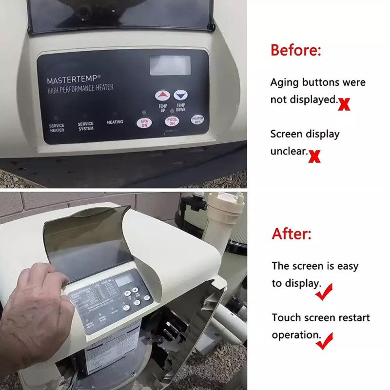 leizedong26 Replacement for Pentair 472610Z Switch Membrane Pad MasterTemp Pool