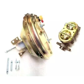 gearhead 1964 - 1972 GM A F X Body 11" Power Brake Booster Master Cylinder Disc or Drum