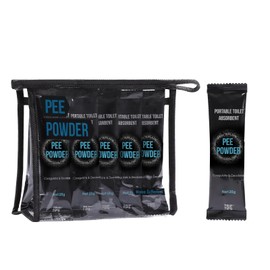 TRIPTIPS Camping Toilet Chemicals 20g /Pack Quick Super Absorb, Absorbent Gel for Portable Toilet Chemicals Deodorant, Pee Powder for Camping Portable Toilets Gel (20g / 10pcs)