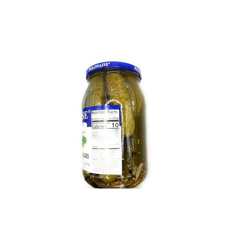 Polonaise Polish Dill Pickles Pack of 4 Jars (17.3 fl