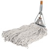 Genuine Joe-GJO54201 Cotton Wet Mop with Handle 60" Width x