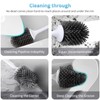 RV Toilet Bowl Brush and Holder, Silicone Toilet Bowl Brush