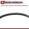 X AUTOHAUX Electrical Ground Wire Automotive Power Wire 20FT Black
