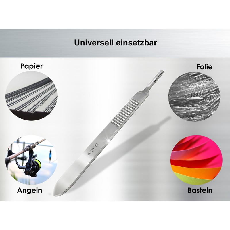 Scalpel Blades Figure No. 10. Single Use 10, 100, 500