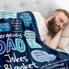 Funny Gag Dad Birthday Gifts from Daughter Son, Emergency Dad