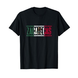 Zacatecas con bandera de México T-Shirt