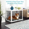 Dog Crate Mat Liner，Washable Pee Pads , Absorbs Urine -