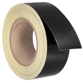 PATIKIL Reflective Tape, 1 Roll 50 Yards x 2 Inch Waterproof Tape with High Visibility Caution Warning Safety Tape Reflector for Trucks Trailers Cars, Black