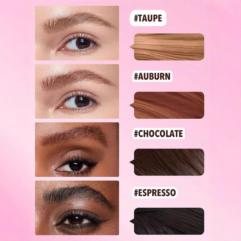 mashaop Spinleaf Eyebrow Pen, Browfection Angled Brush and Dip, Browfection