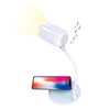 TerraTec ChargeAir Light & Sound LED Desk Lamp Dimmable Table