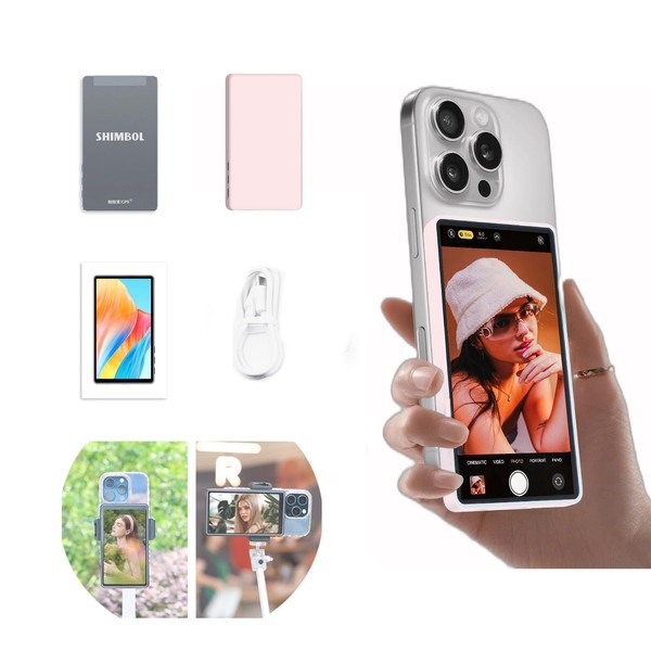 Shimbol CP5 Lite Vlog Selfie Monitor Screen (Pink)