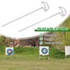 Shimeyao 24 Pack 6" Archery Target Pins with Loop Handle