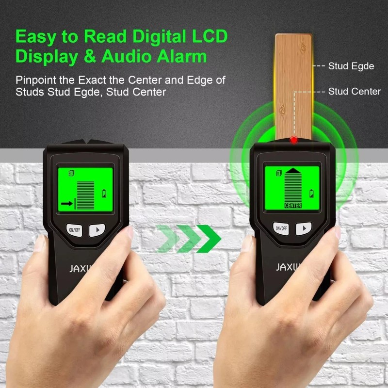 JAXWQ Stud Finder, 5 in 1 Multi-Function Wall Stud Sensor