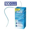 Oral-B Dental Floss for Braces, Super Floss Pre-Cut Strands, Mint,