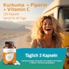 Rhein Nutrition Turmeric Capsules - Turmeric Complex with Curcumin C3