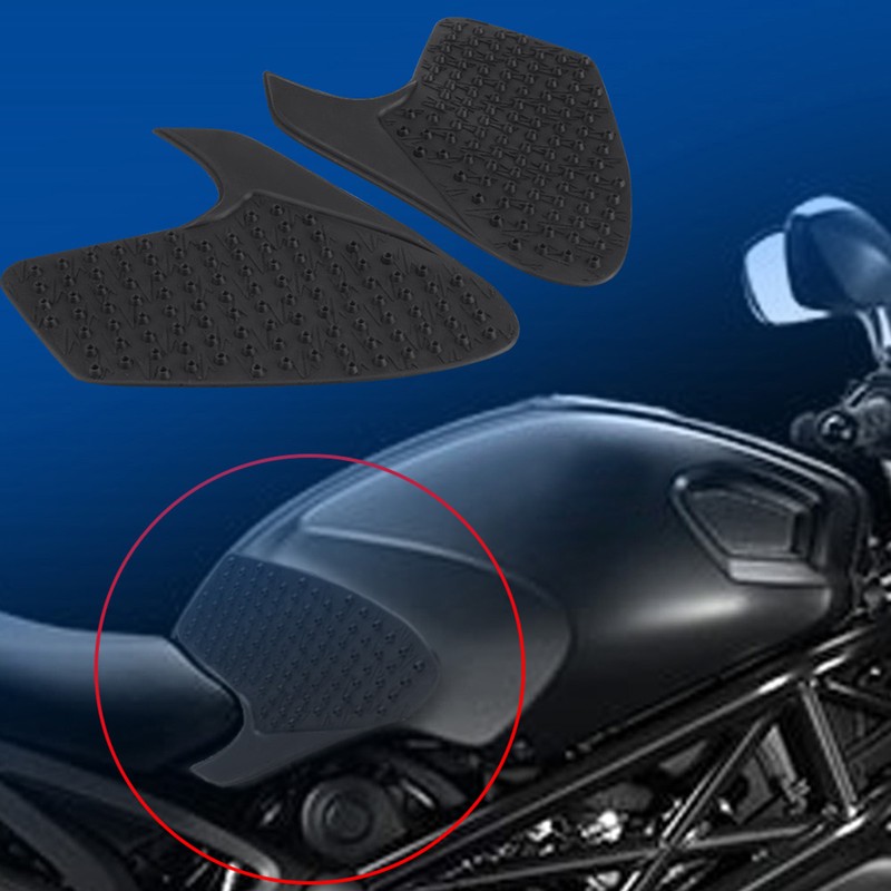 Pair of Anti Slip Gas Tank Traction Pad Knee Grip
