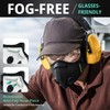 FIGHTECH Dust Mask Woodworking - Precision Fit L-Shaped Strap for