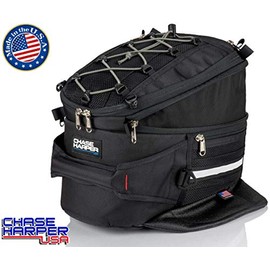 Chase Harper USA 650XM Magnetic Tank Bag - Water-Resistant, Tear-Resistant, Industrial Grade Ballistic Nylon with Anti-Scratch Rubberized Bottom, Strong Neodymium Magnets - Expandable Design