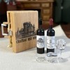 Miniature Red Wine Set: 1/12 Scale Wine Box, Bottles &