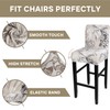 SearchI Bar Stool Covers Set of 4, Stretch Washable Barstool
