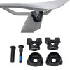Bike Clamp Adapter Set, Rail Saddles Clamp Adapter 7x9mm Conversion