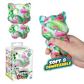 Assorted 3 Pack - ORB Pretty Kitty Jumbo Squishies Collectible Series 1 - Extra Soft, Slow Rising, Kawaii Cat Squishy Toys with Unique Designs - Sensory and Fidget Cute Squishies for Kids and Adults