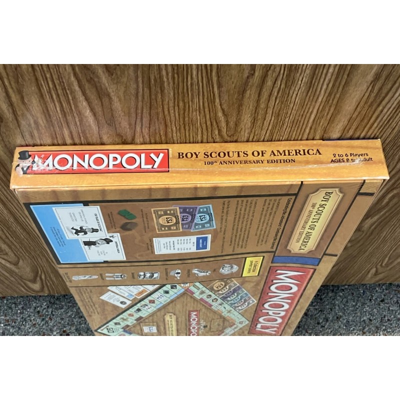 Hasbro Monopoly Boy Scouts of America 100th Anniversary Edition -