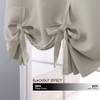 NICETOWN Blackout Tie Up Curtain Energy Efficient Window Shades Adjustable