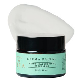 Crema Facial Escualeno Ácido Hialurónico Teia Cosméticos Tipo Piel Todo